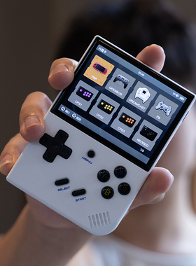 ANBERNIC安伯尼克RG35XX Plus竖版便携式掌机复古怀旧手柄PSP掌上游戏机2024新款连电视升级版联机串流送男友