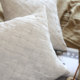 出口订单剩余清仓 单只价不含芯 亚麻纯色编织抱枕套靠枕套