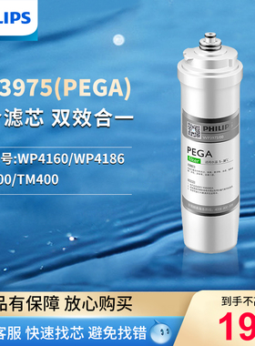 飞利浦净水器滤芯WP3975(PEGA) 适用WP4160/WP4186/TM400/PRO400