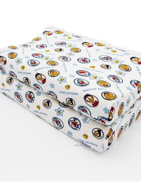 铭铭家 泰国UBREATHING儿童乳胶枕 优必思成人曲线高低平行枕头