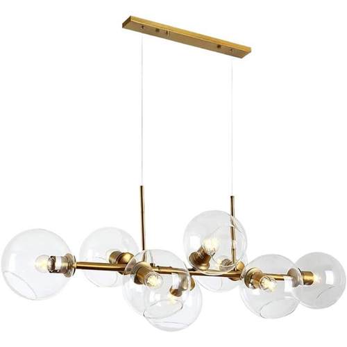 北欧轻奢风泡泡球玻璃吊灯电商家装高级感客厅餐厅吊灯