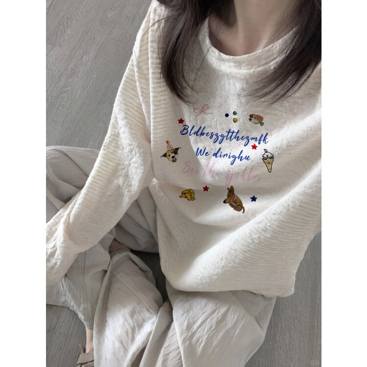 独特漂亮肌理感内搭打底衫上衣