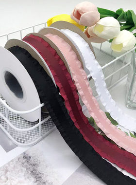 2.2cm织带diy荷叶边织带