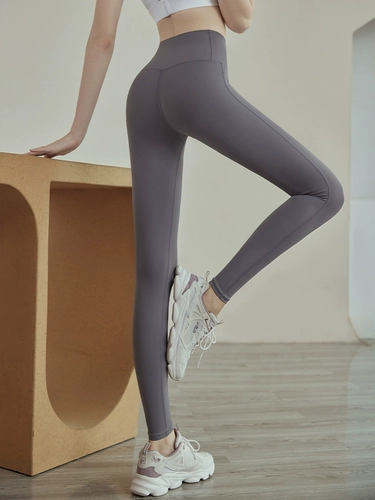 Леггинсы, штаны, спортивное белье для коррекции формы бедер, комбинезон для спортзала, комплект, высокая талия, в обтяжку, для бега