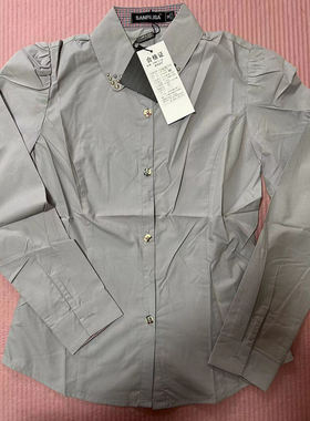OL灰色衬衫衬衣