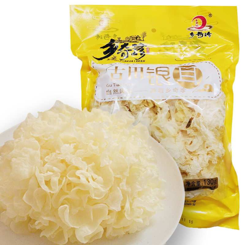 乡奇珍银耳130g