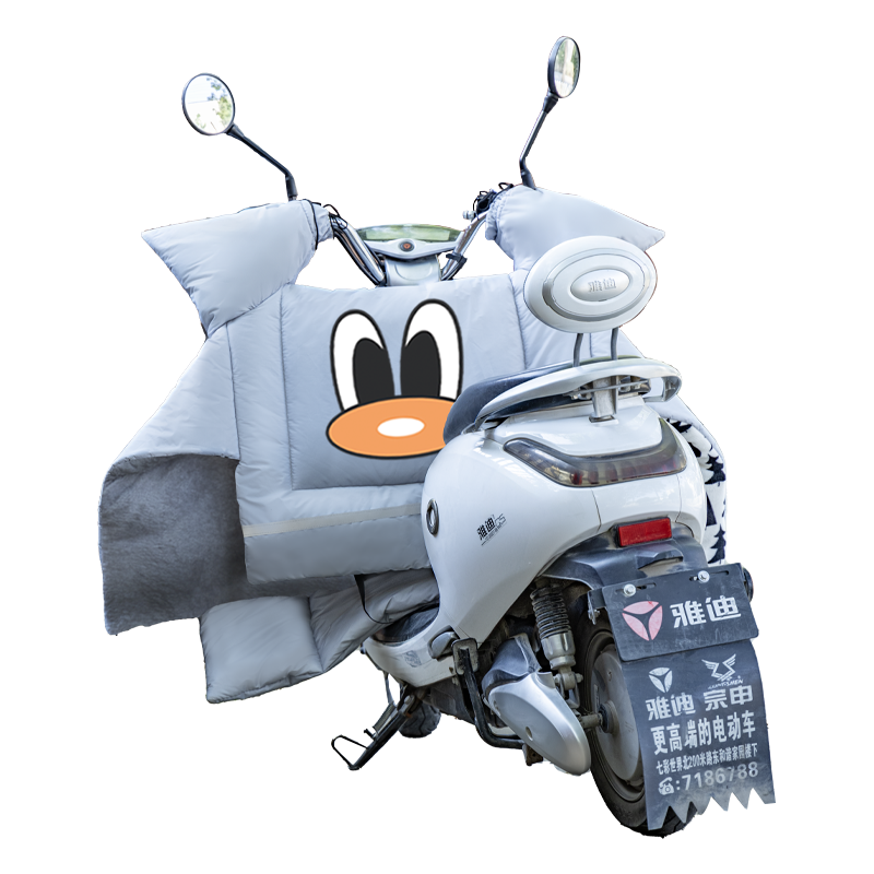 小电动车挡风被冬季加绒加厚防寒冬款四季通用双面防水春秋电瓶车