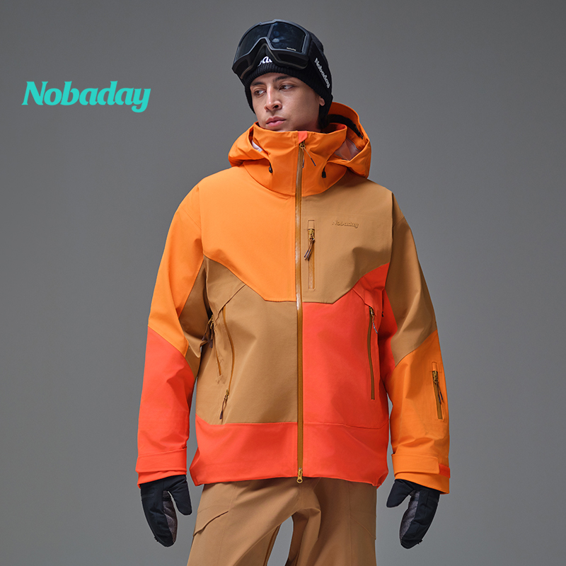 Nobaday3L全压胶滑雪服