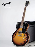 Epiphone依霹风ES-335/Casino/Joe Pass/Sheraton爵士F孔电吉他