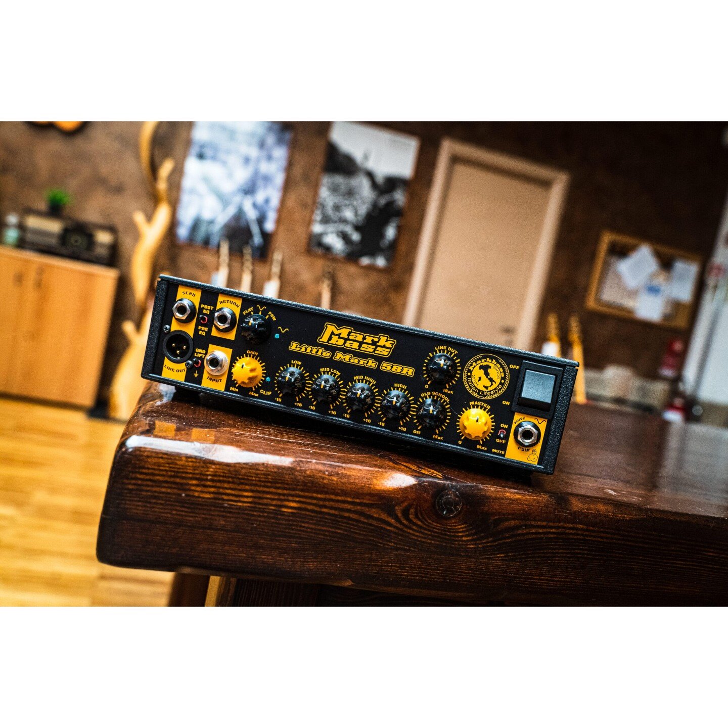 MarkBass马克贝斯Little Mark 58R电贝司音箱头晶体管500W