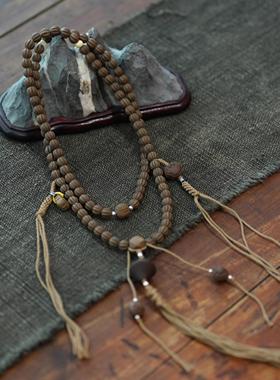 次第花开/生命之光  0.8瓜珠108念珠 禅意款 天然手工和香珠