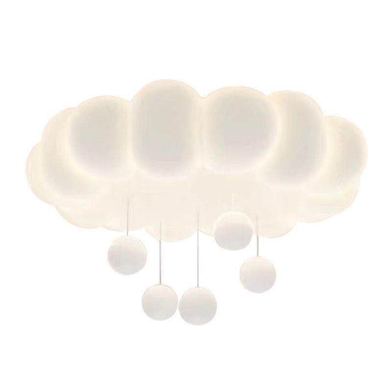 吸顶灯卧室灯护眼创意南瓜泡泡灯法式奶油风现代简约儿童卧室灯具