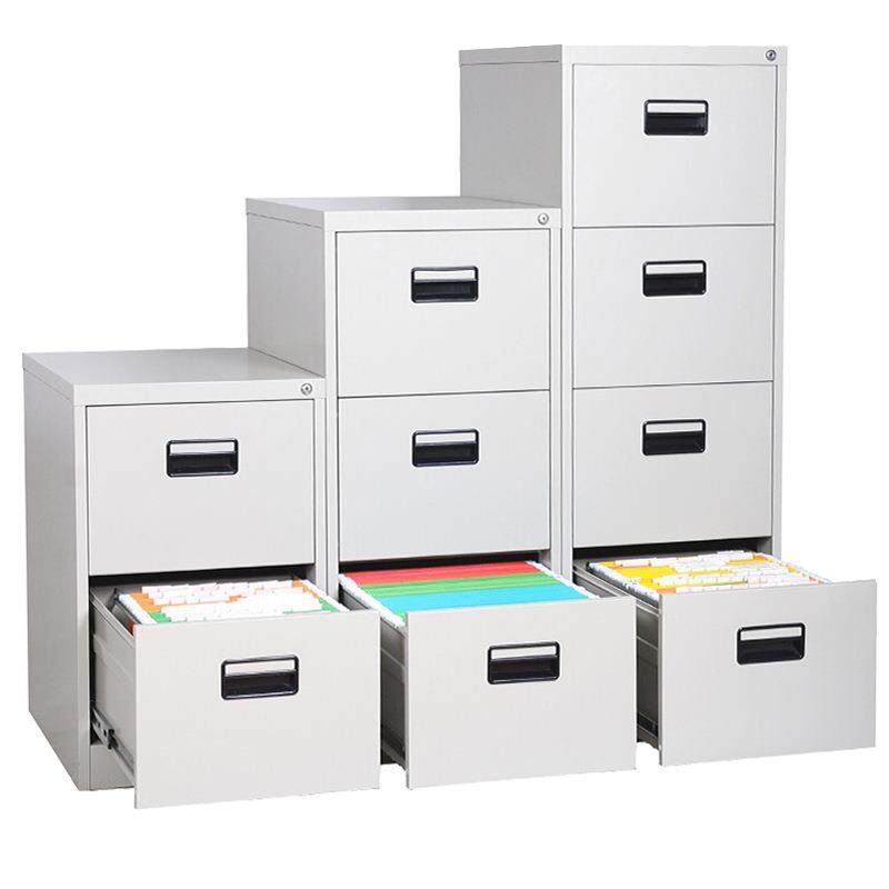 文件柜卡箱四斗柜抽屉式资料柜快劳柜挂劳矮柜办公摔箱a4fc