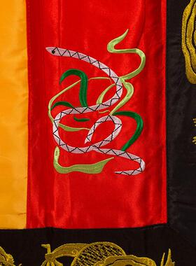 出家师父和尚九龙拜俱花俱龙俱花具龙具拜具展具僧衣僧服袈裟绣品