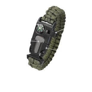 野外多功能生存装备户外探险套装防灾急救工具盒口哨打火石求生