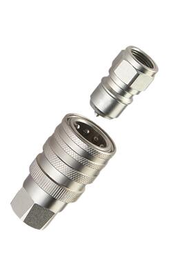 希恩525快速接头恩多奇互换液压快插TEMA内螺纹高压镀锌高压