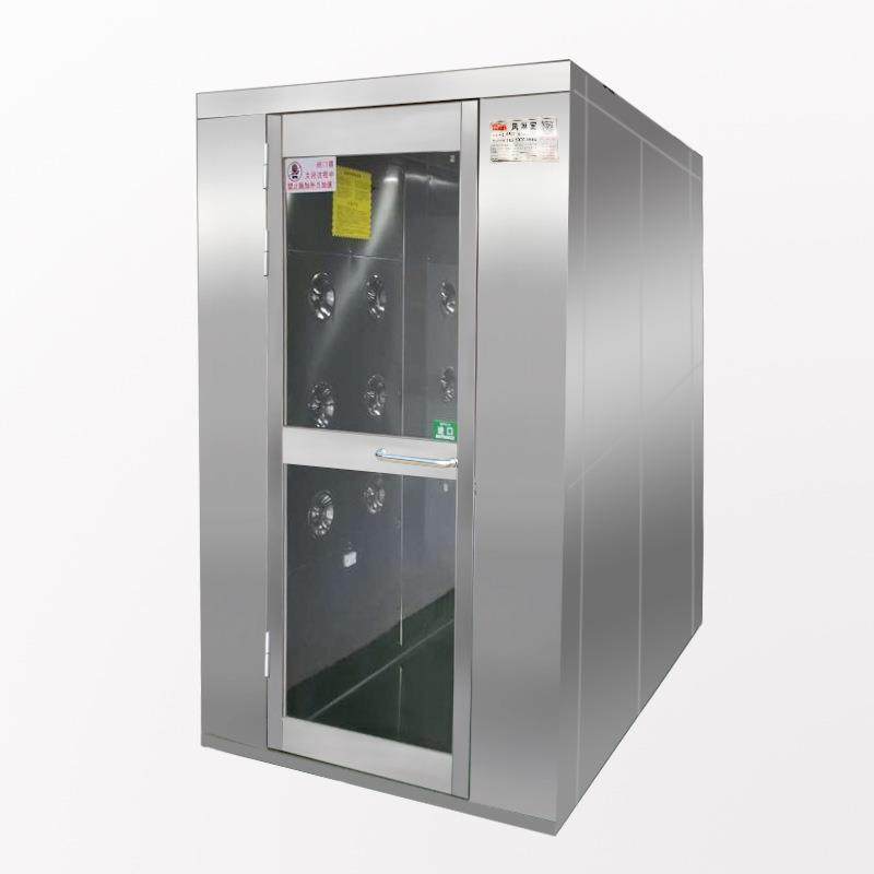不锈钢风淋室单人双人风淋房食品工厂车间用风淋门自动感应货淋室