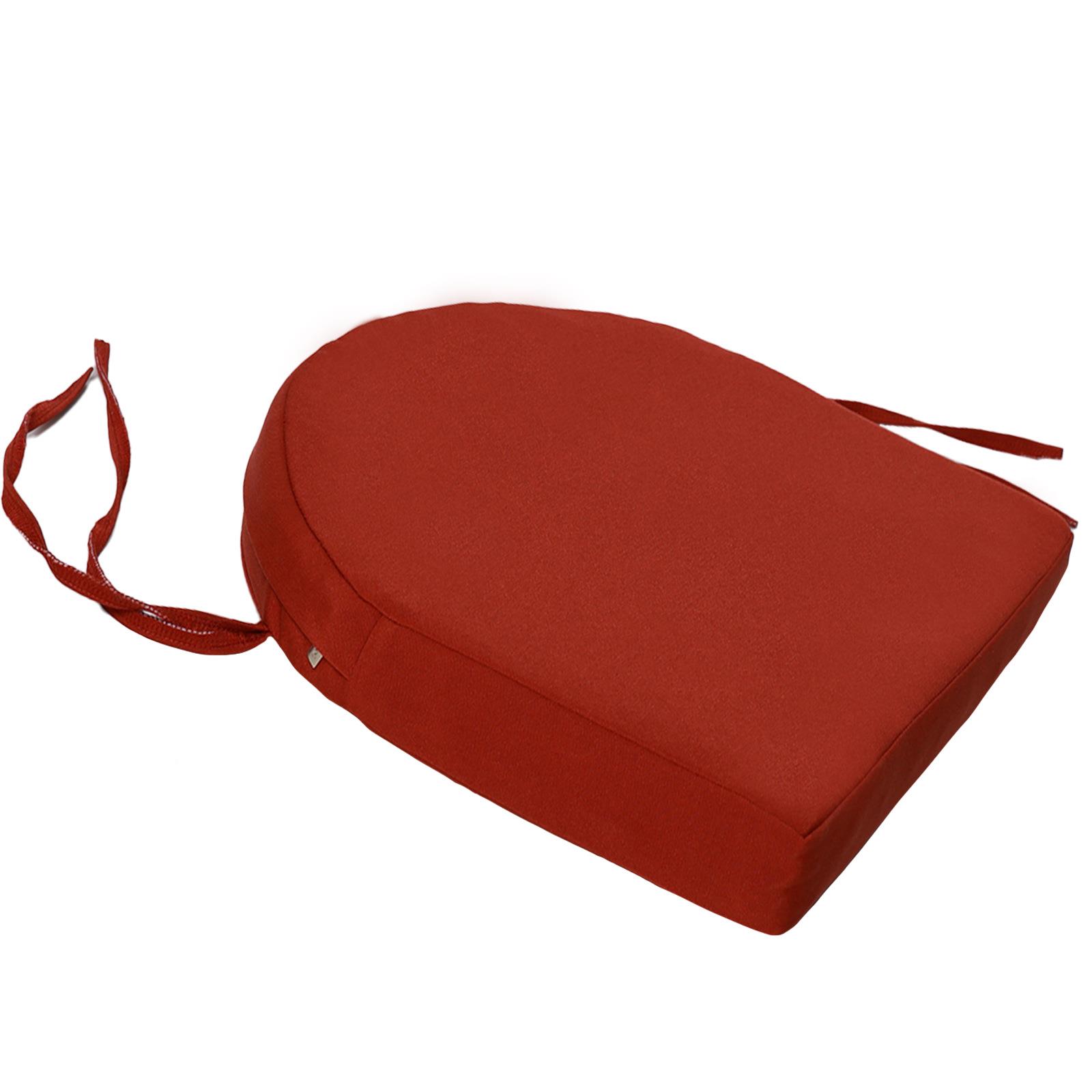 U型餐椅垫带带户外椅防水垫系高弹沫泡厨房餐厅YCI座椅垫