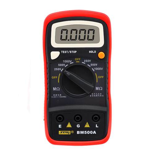 BM500A数字绝缘电阻测试仪电子摇表1000V兆欧表电阻表