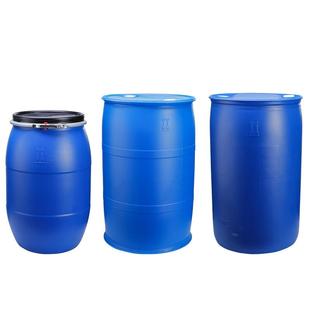 200L化工塑料双环桶配盖食品级HDPE全新料耐酸碱耐腐蚀