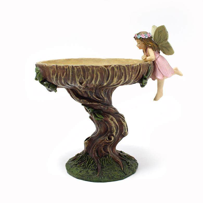 花仙子花园雕像鸟类喂食器托盘户外树脂家居工艺品花园庭院装饰品,家居饰品,户外/庭院摆件,淘宝优惠券,粉丝福利购,淘宝优惠卷
