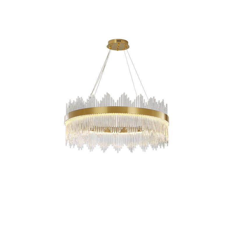 轻奢吊灯简约现代卧室水晶灯具后现代皇冠灯全屋套餐组合客厅灯,家装灯饰光源,智能吊灯,淘宝优惠券,粉丝福利购,淘宝优惠卷