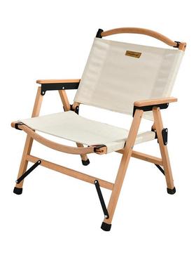 Hispeed克米特椅实木户外营地椅折叠帆布椅野餐便携露营椅