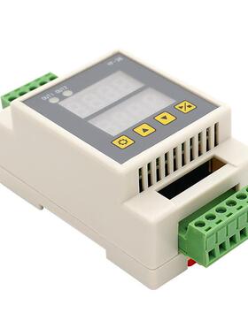 双路延时时间继电器模块触发定时循环开关脉冲器导轨式5v12v240v