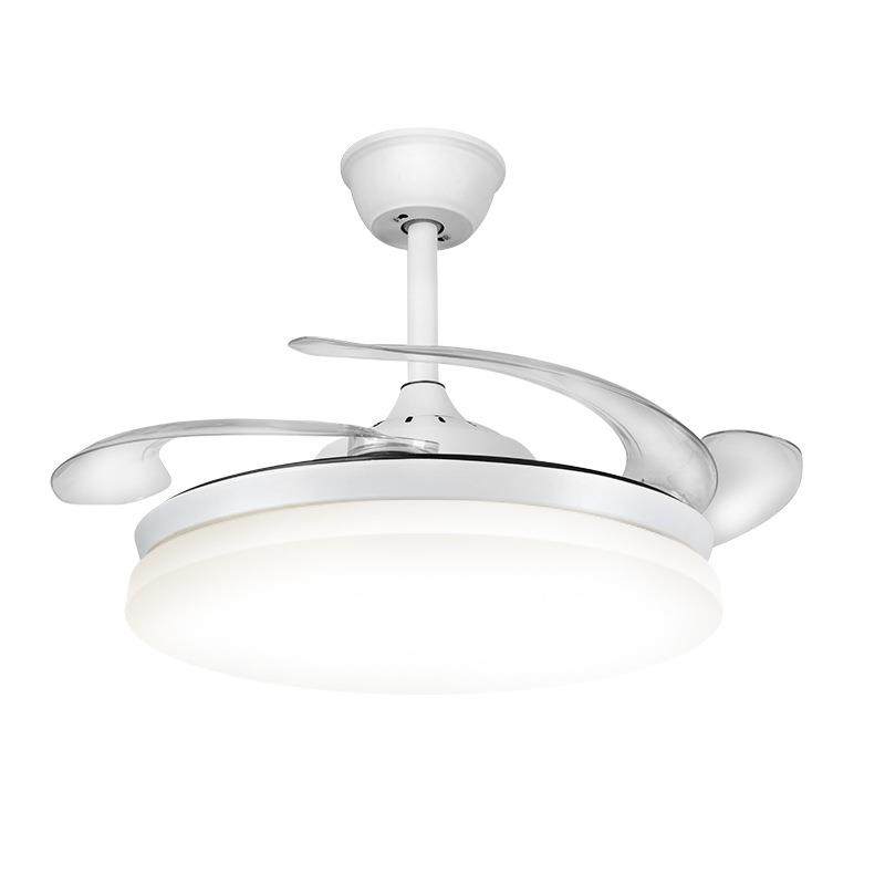 隐形风扇灯吊扇灯客厅餐厅卧室简约智能变频风扇吊灯一体无极调光,家装灯饰光源,风扇灯,淘宝优惠券,粉丝福利购,淘宝优惠卷