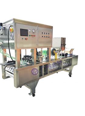 CFB-60全自动果冻灌装封杯机|奶茶豆浆绿豆沙定量封口机分装