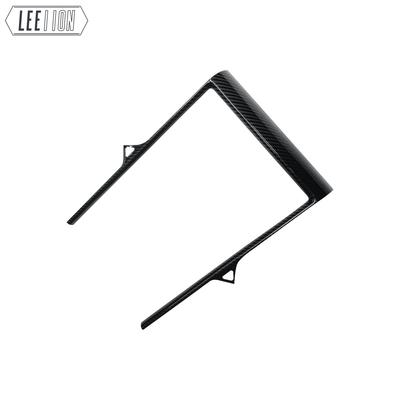 适用14-20款特斯拉ModelX/S导航框装饰真碳纤内饰改装干碳