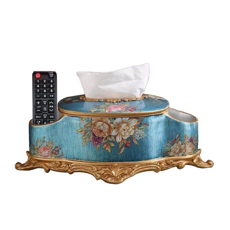 欧式复古纸巾盒美式客厅茶几创意多功能抽纸盒家用餐巾盒摆件,收纳整理,纸巾盒,淘宝优惠券,粉丝福利购,淘宝优惠卷