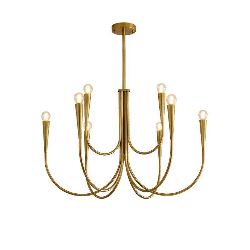 美式吊灯仿铜乡村蜡烛客厅灯法式杂志款餐厅灯卧室别墅样板房吊灯,家装灯饰光源,智能吊灯,淘宝优惠券,粉丝福利购,淘宝优惠卷