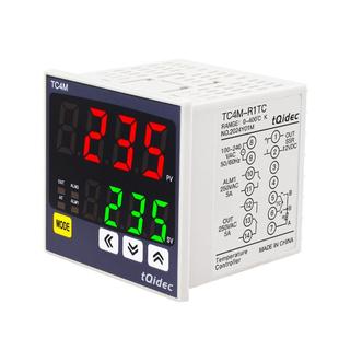 台泉电气温控仪表TC4M多种输入信号数字显示智能PID调节