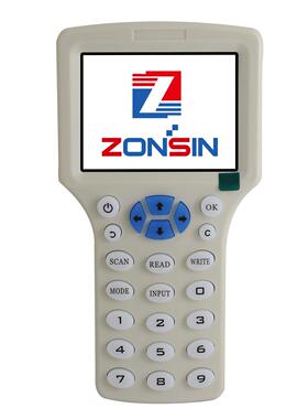多频ID卡复制器IC门禁卡复制机RFID智能卡感应器ZX-08CD英文版