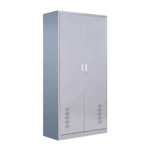 201不锈钢清洁柜卫生柜保洁柜学校单双门304拖把柜扫帚工具储物柜