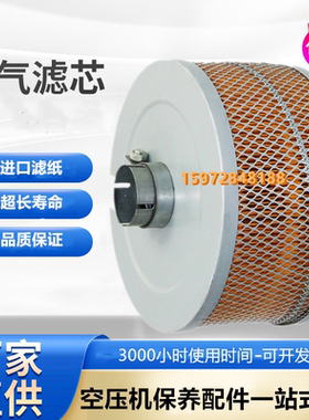 斯可络螺杆空压机SCR-20A/30A空滤芯25100035-009空气滤清器风格