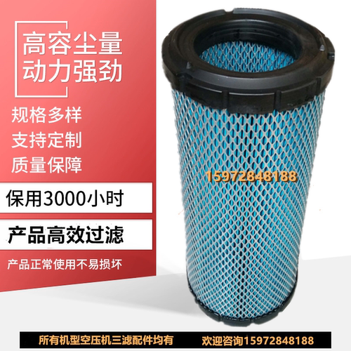 寿力LS10-30/40/50螺杆空压机空气过滤器芯02250125-371风格保养