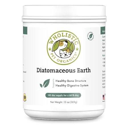 Wholistic Pet Organics DE for Dogs Organic Food Grade for
