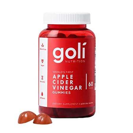 Goli Apple Cider Vinegar Gummy Vitamins- 60 Count- Vita-封面