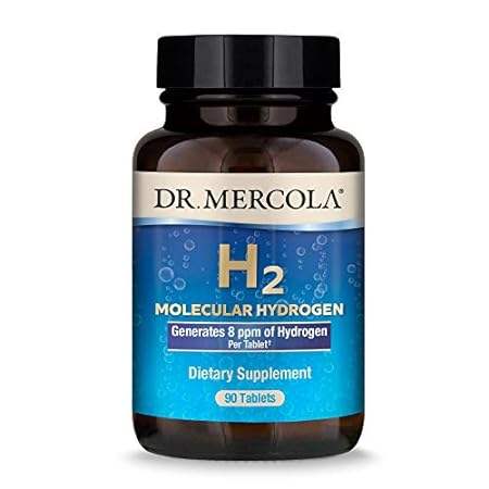 Dr. Mercola H2 Molecular Hydrogen， 90 Servings(90 Tablet