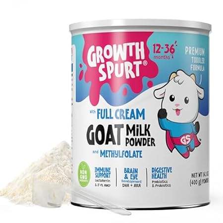 Goat Milk Toddler Formula– Growth Spurt Powdered Comfort