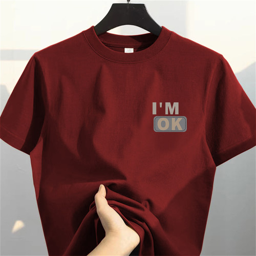 外贸出口大牌尾货撤柜捡漏~美式潮牌男女百搭重磅纯棉短袖T恤上衣