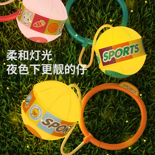 儿童感官平衡训练单脚甩脚球小孩球环甩脚跳蹦蹦球旋转闪光跳跳球