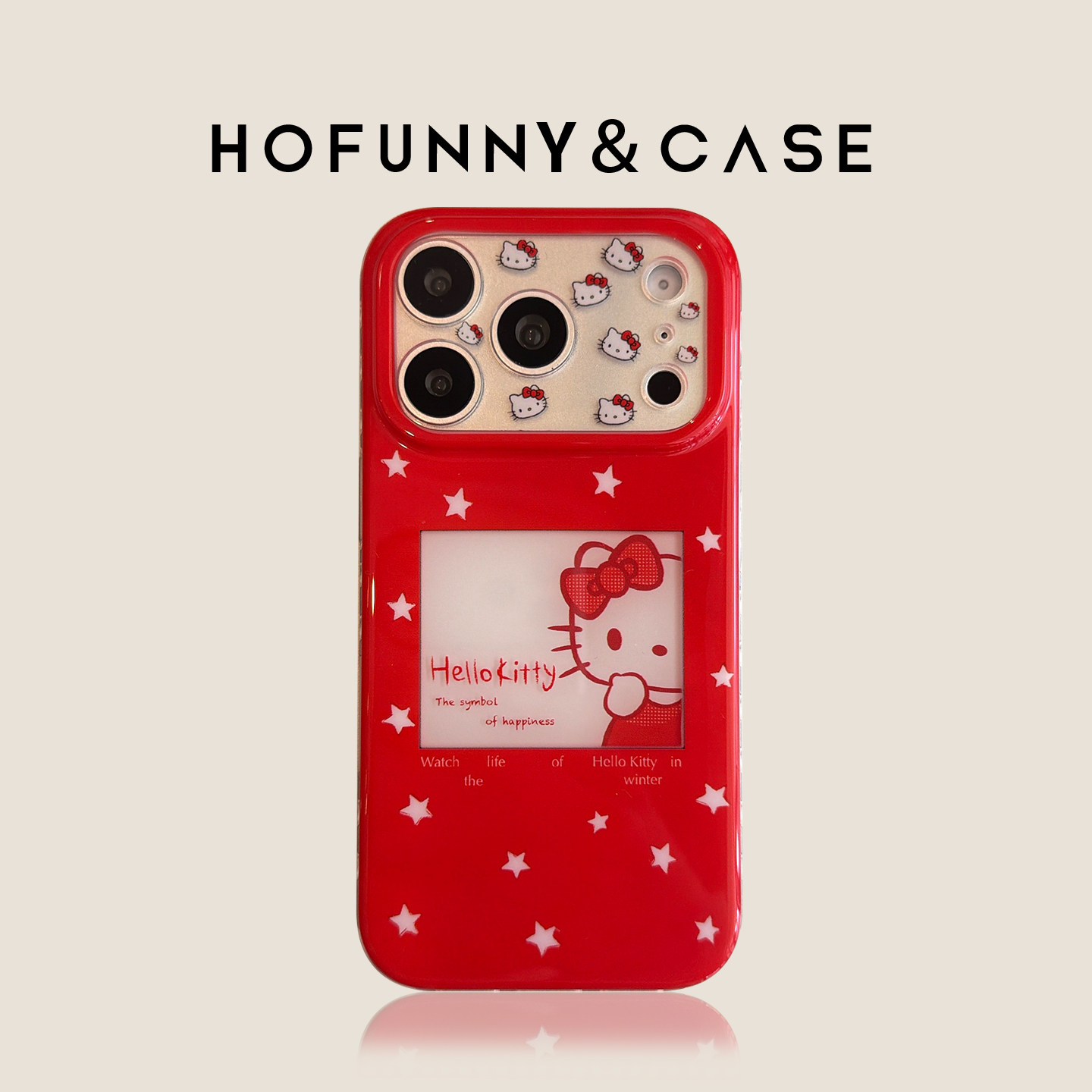 韩系ins风小众红底白星星方框KT猫适用iPhone17Promax苹果16ProMax手机壳新款15Pro卡通防摔14Promax保护套13,3C数码配件,手机保护套/壳,淘宝优惠券,粉丝福利购,淘宝优惠卷