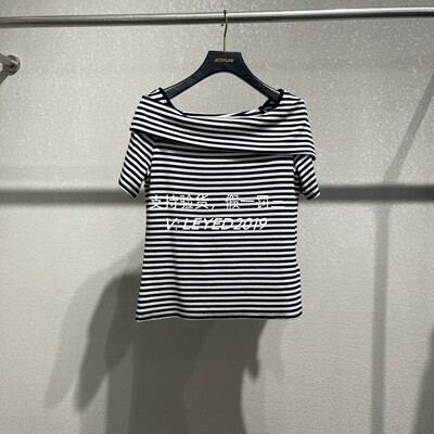 jessyline杰茜莱杰西莱专柜正品2025年春装条纹衫513101233-249