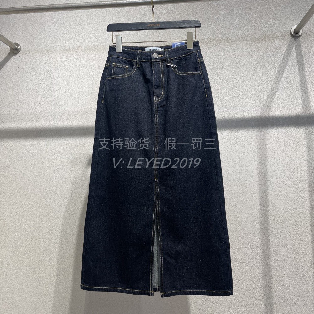 牛仔半身裙JESSYLINE杰茜莱