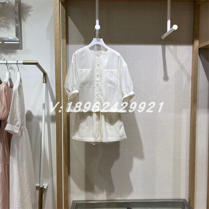 jessyline国内正品专柜代购2024夏杰茜莱杰西莱套装421116310-699
