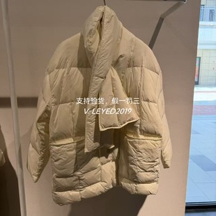 Jessyline杰西莱专柜正品2024冬季款羽绒服外套女441208371-1380