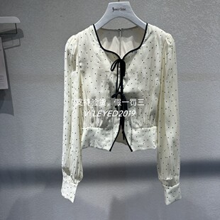 JS/Jsister2024年春装国内代购专柜波点衬衫S411102001-699